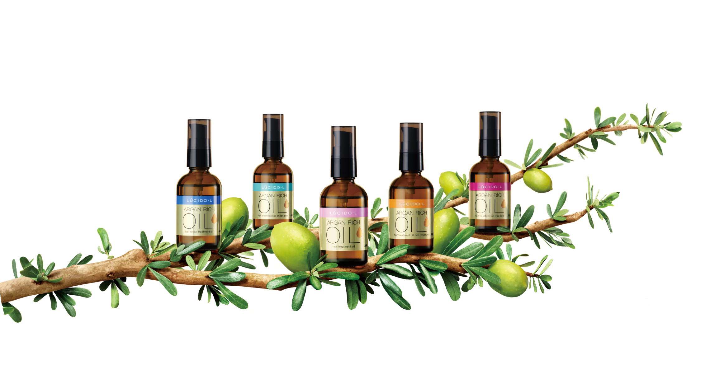 写真:オイルトリートメントシリーズ ARGAN RICH OIL